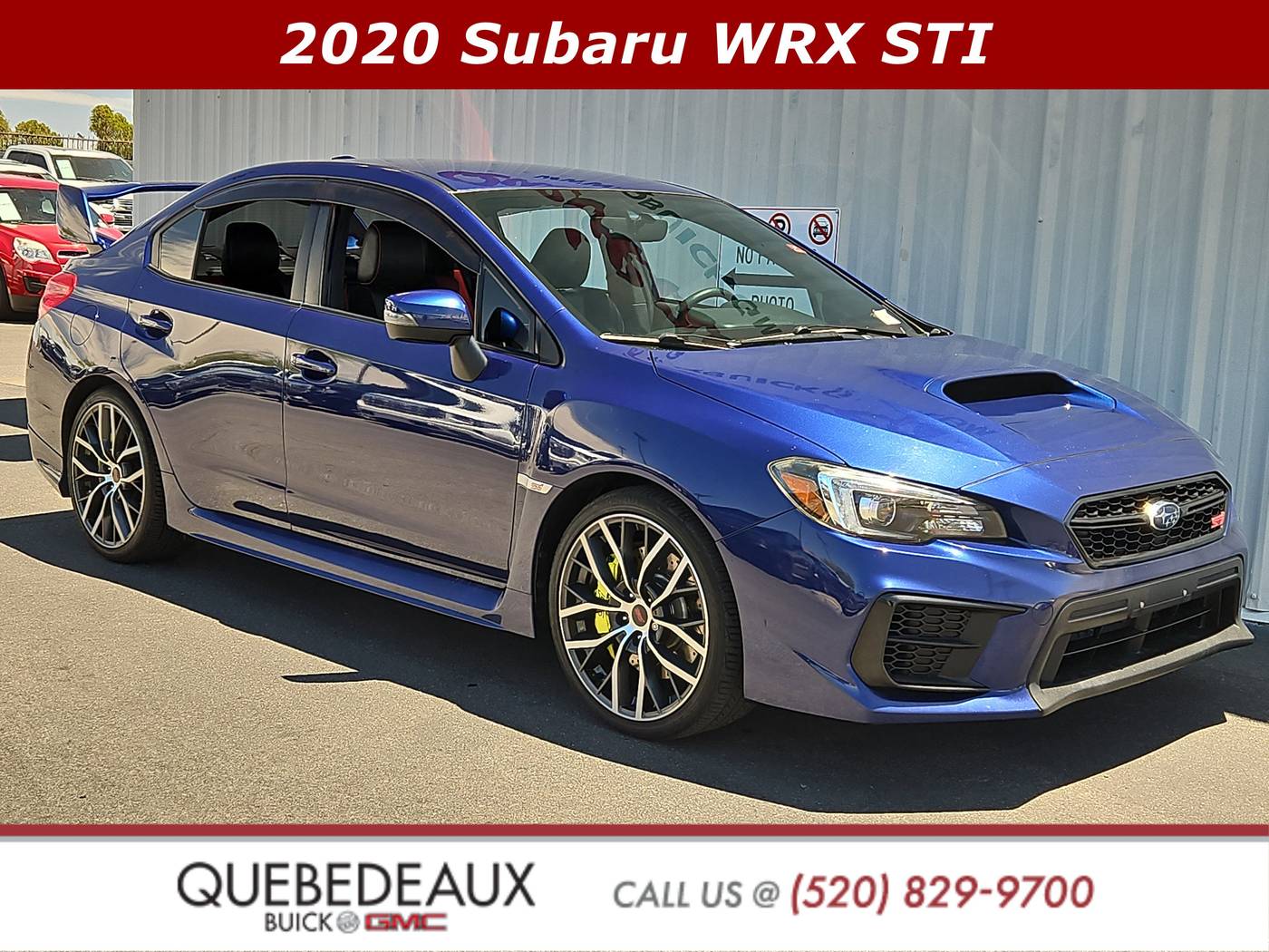 2020 Subaru WRX STI — Sedan — 107,287 mi — Tucson, AZ
