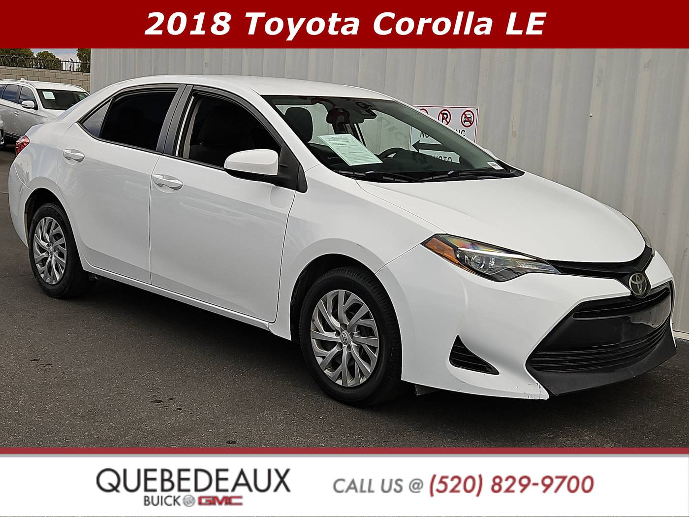 2018 Toyota Corolla LE — Sedan — 86,363 mi — Tucson, AZ