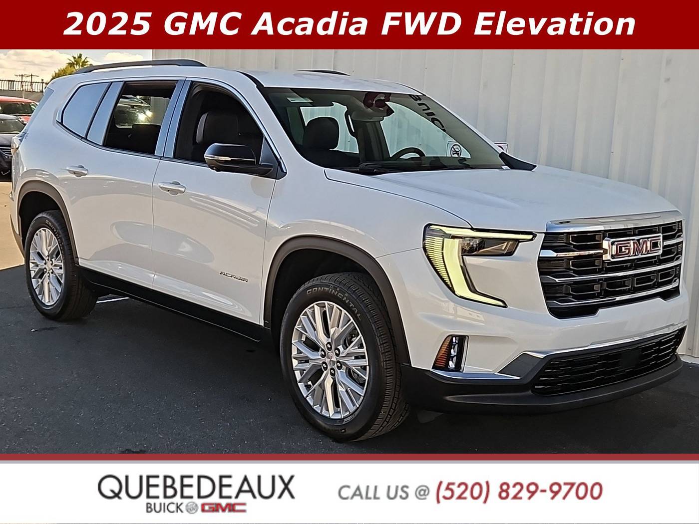 2025 GMC Acadia Elevation — SUV — 338 mi — Tucson, AZ
