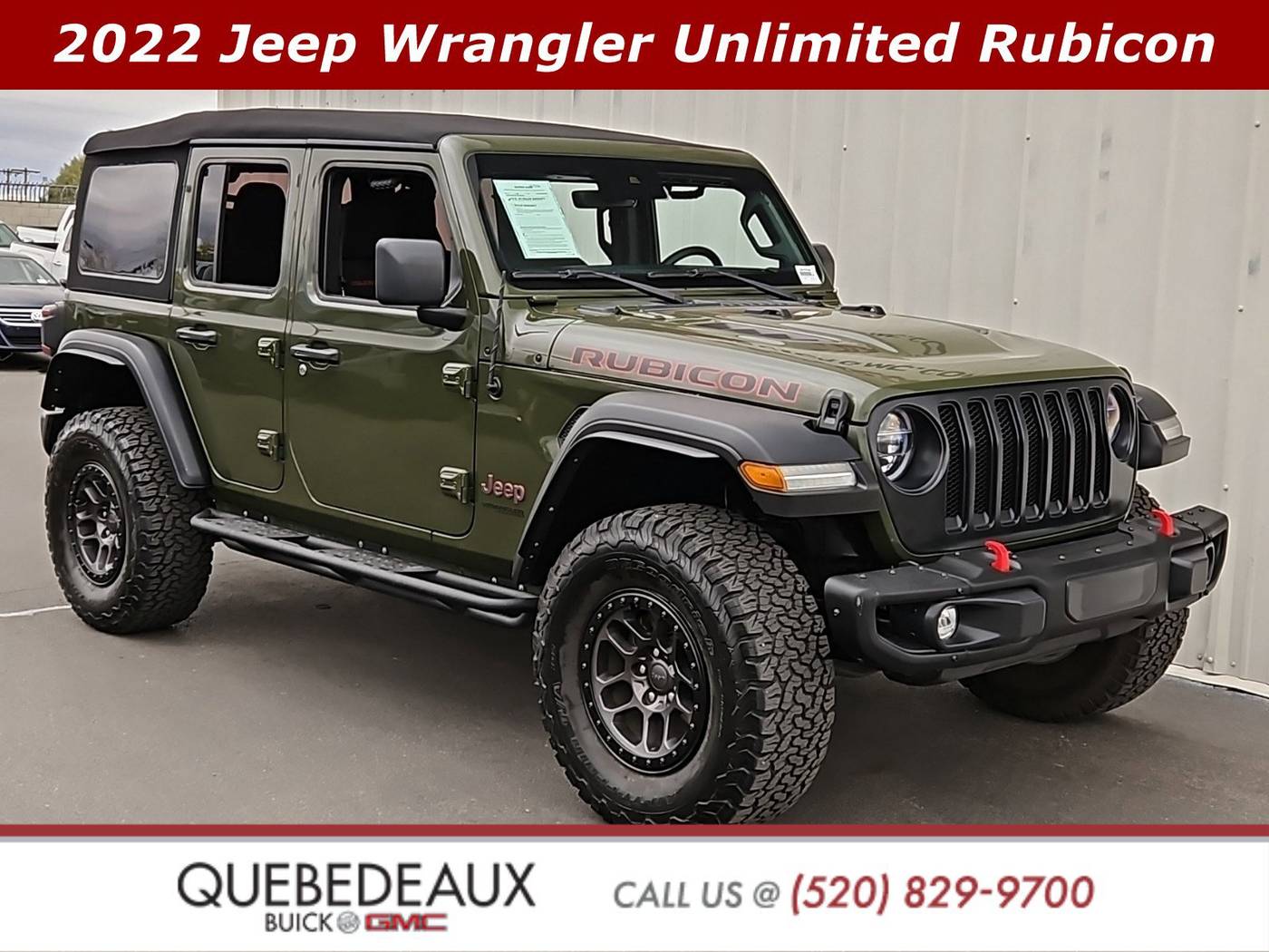 2022 Jeep Wrangler Rubicon — SUV — 14,969 mi — Tucson, AZ