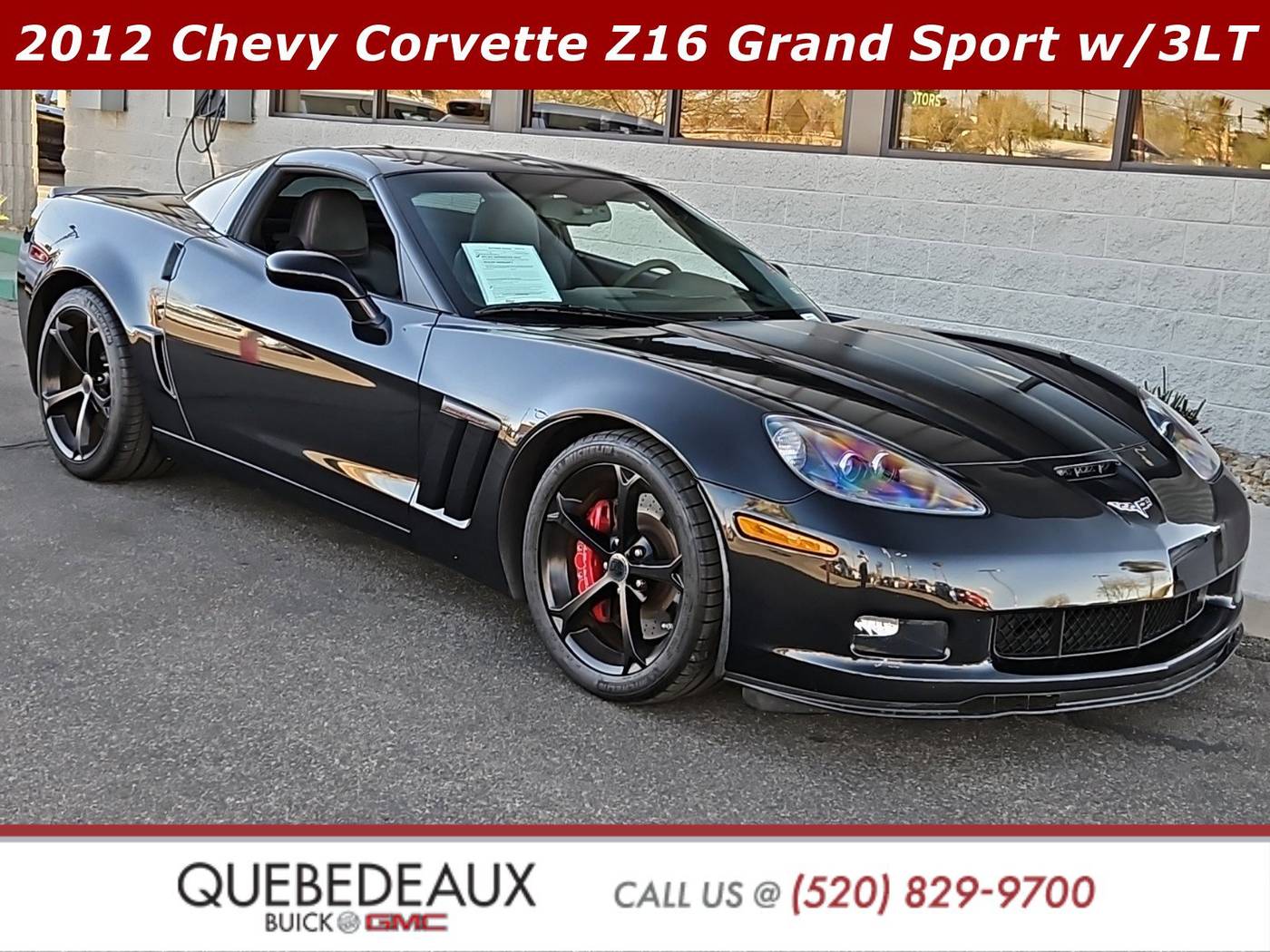 2012 Chevrolet Corvette Grand Sport 3LT — Coupe — 33,301 mi — Tucson, AZ