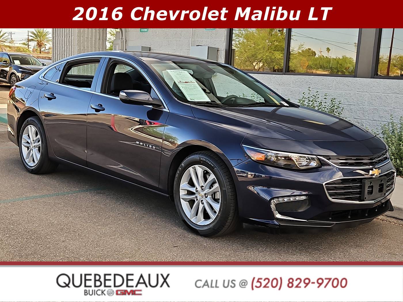 2016 Chevrolet Malibu LT — Sedan — 28,001 mi — Tucson, AZ