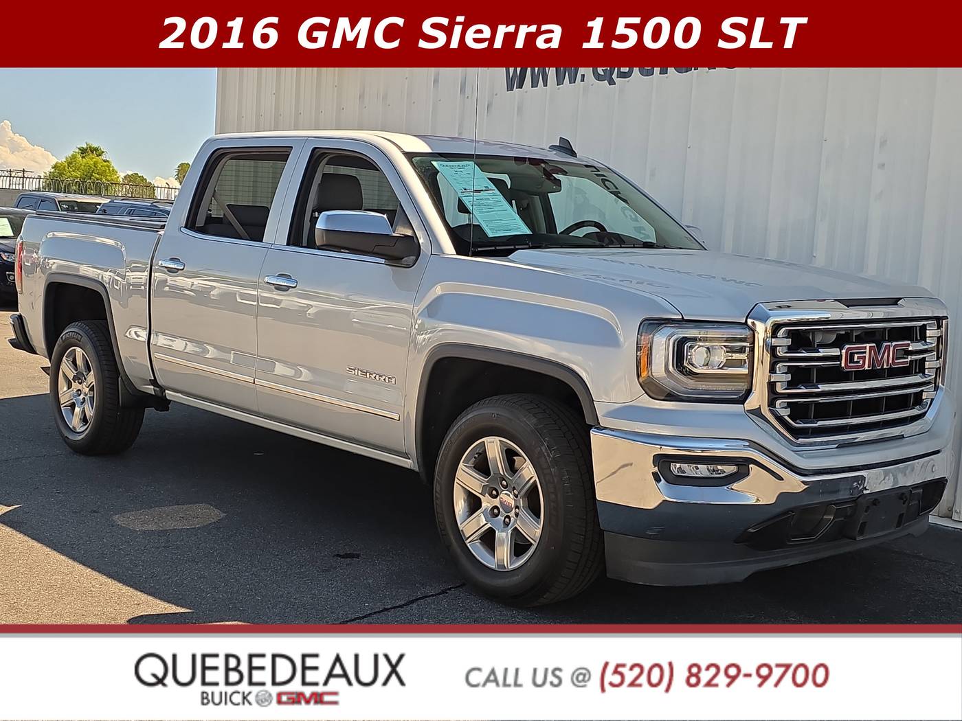 2016 GMC Sierra 1500 SLT — Pickup Truck — 80,054 mi — Tucson, AZ