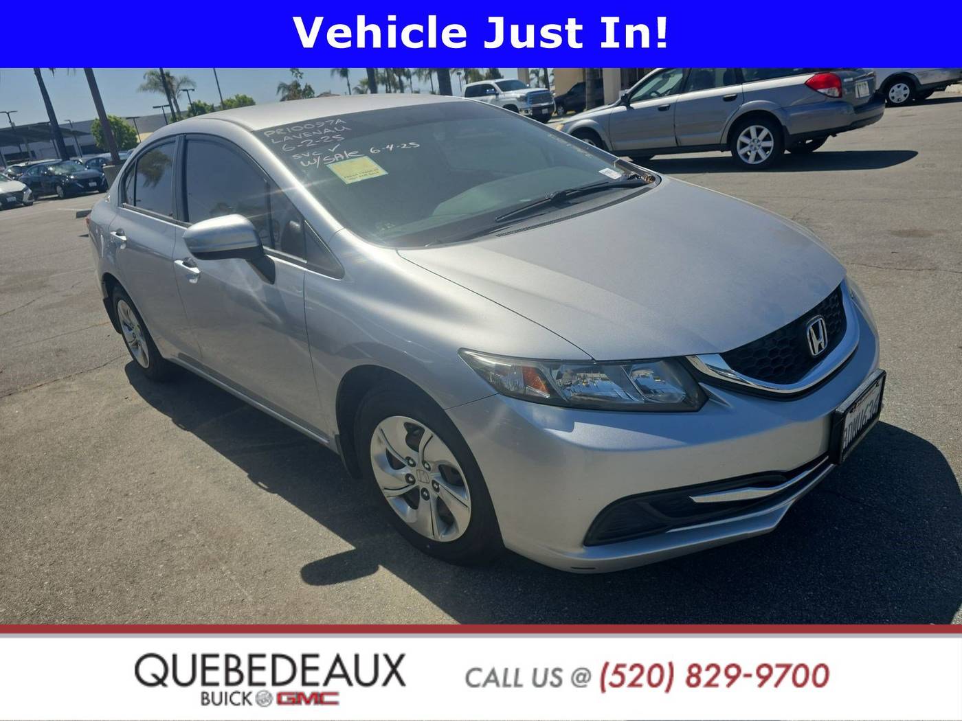 2015 Honda Civic LX — Sedan — 95,185 mi — Tucson, AZ
