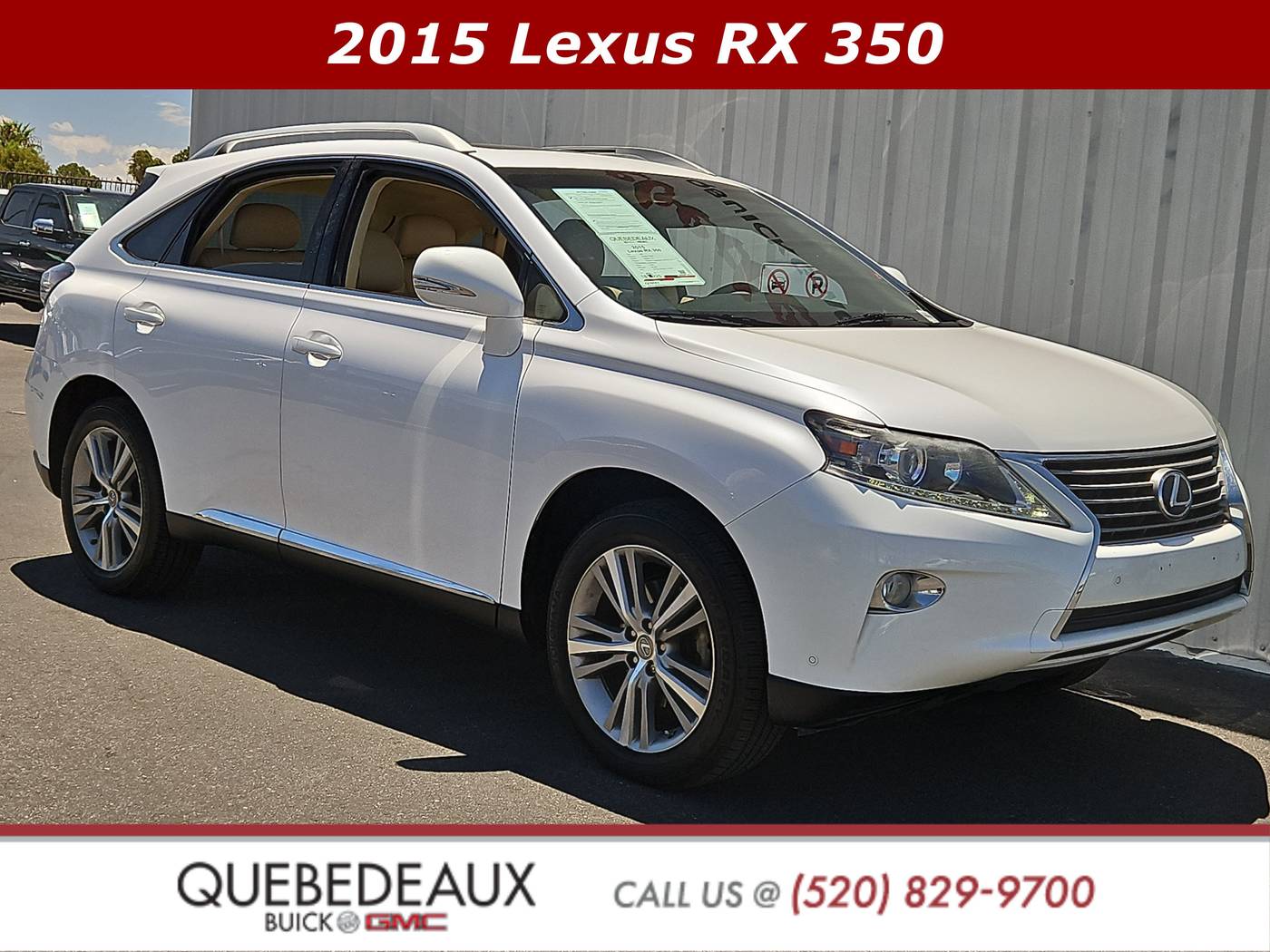 2015 Lexus RX RX 350 — SUV — 84,827 mi — Tucson, AZ