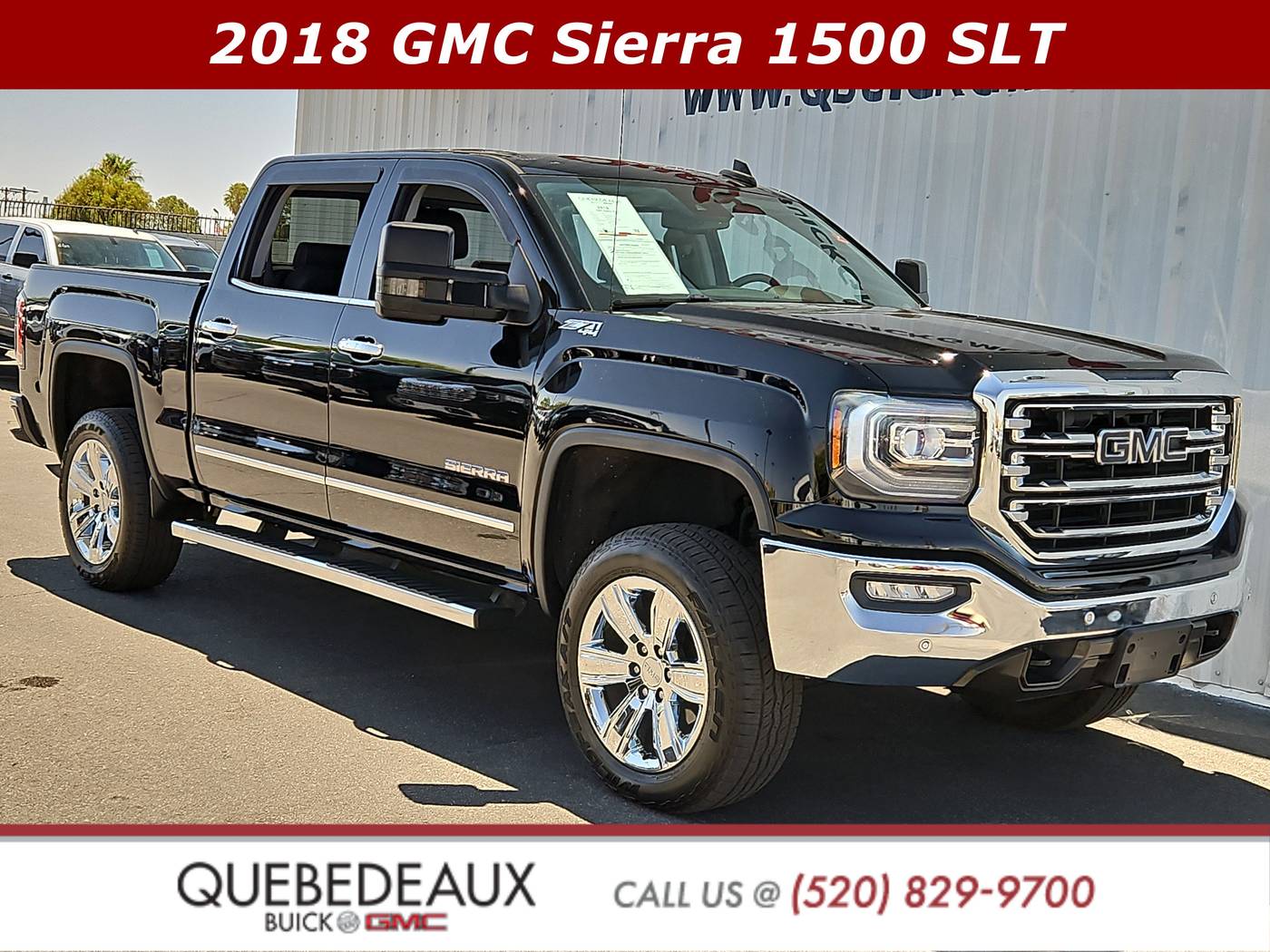 2018 GMC Sierra 1500 SLT — Pickup Truck — 47,971 mi — Tucson, AZ