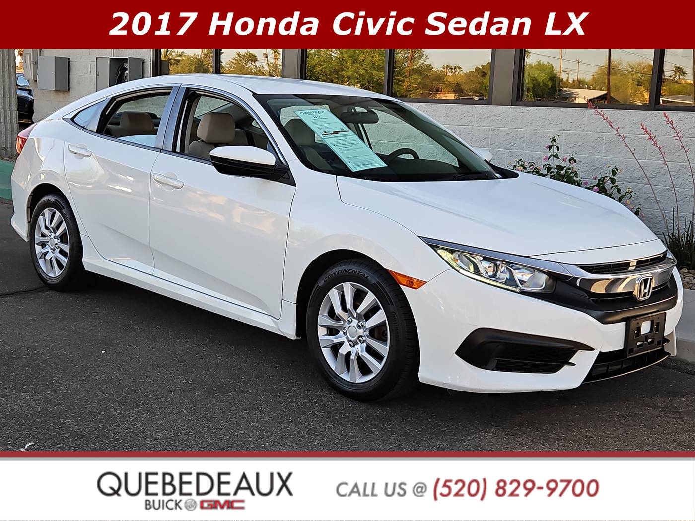 2017 Honda Civic LX — Sedan — 76,300 mi — Tucson, AZ