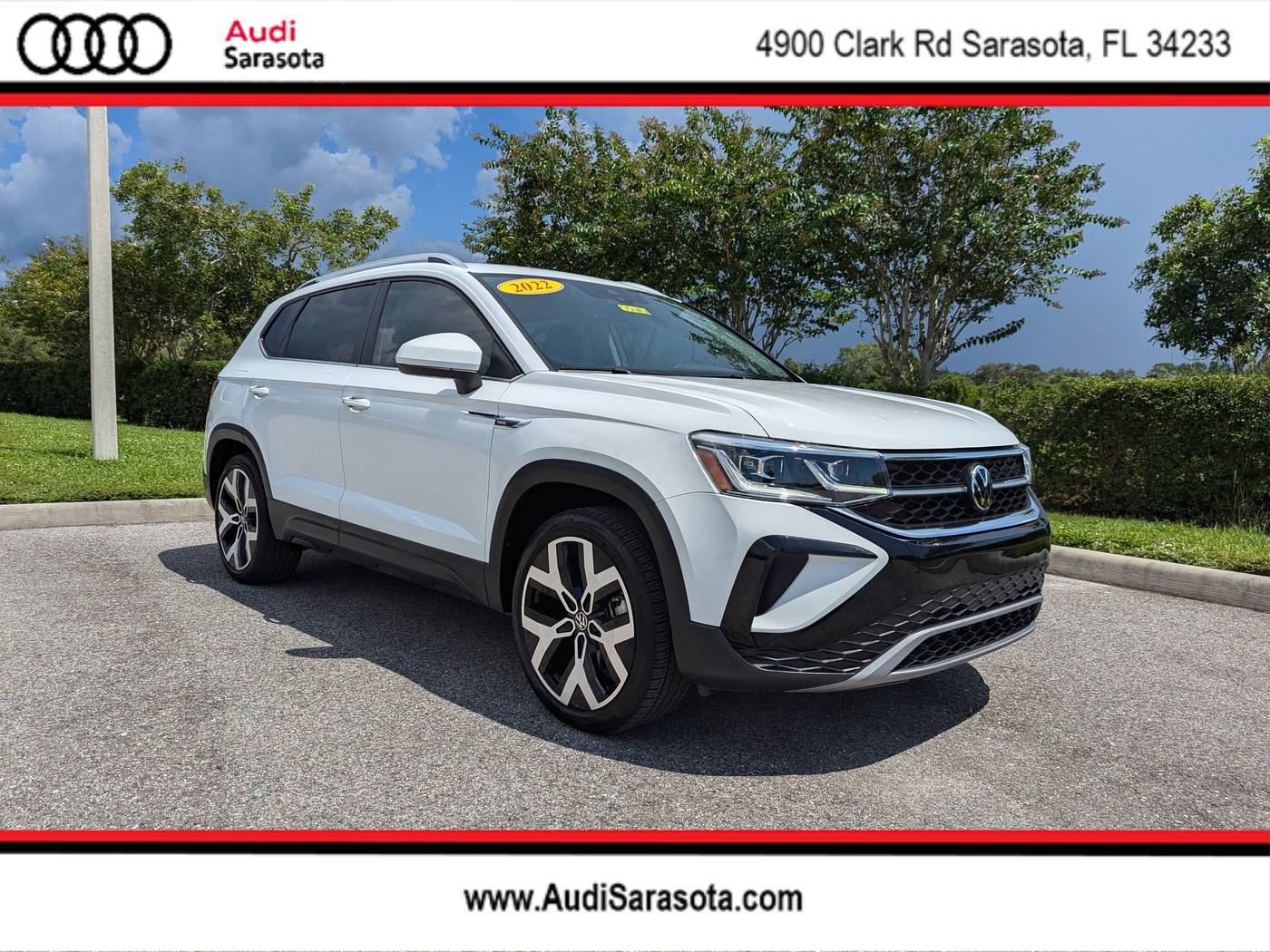 2022 Volkswagen Taos SEL — SUV — 33,137 mi — Sarasota, FL