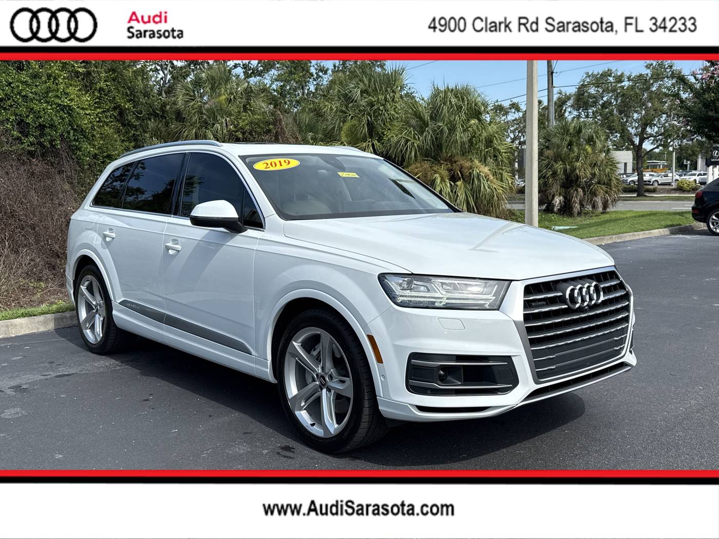 2019 Audi Q7 Prestige — SUV — 21,479 mi — Sarasota, FL