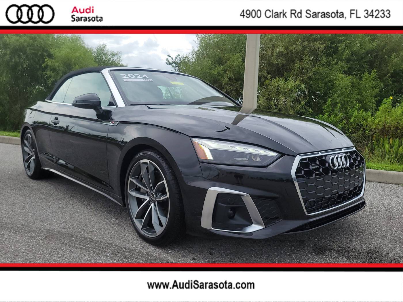 2024 Audi A5 S line Premium Plus — Convertible — 3,588 mi — Sarasota, FL
