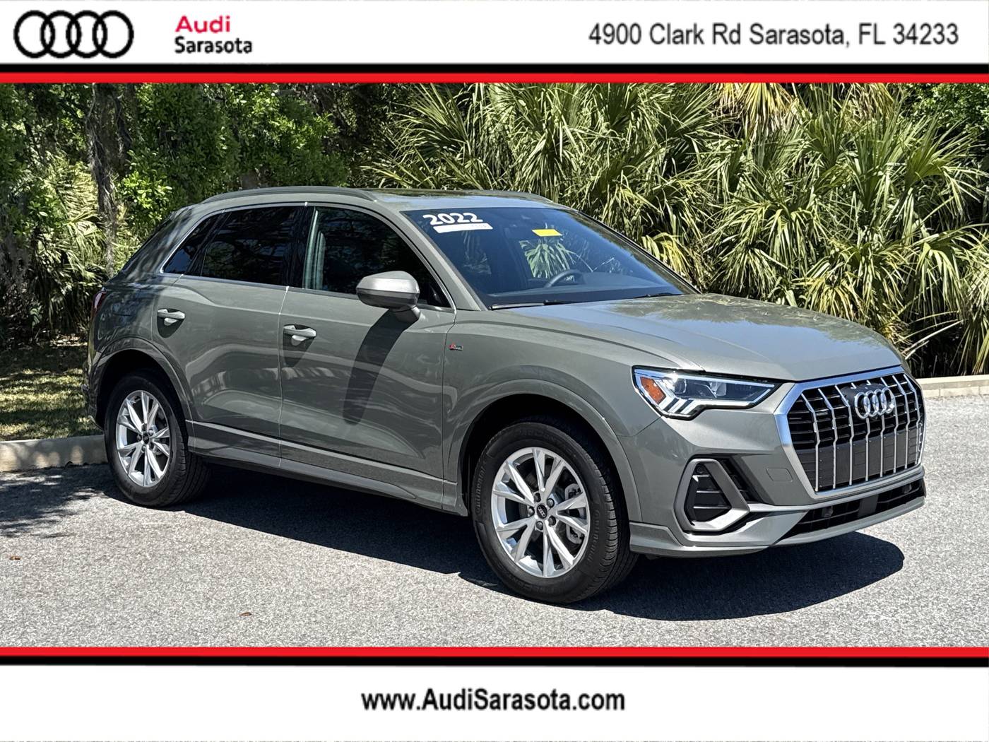 2022 Audi Q3 S line Premium Plus — SUV — 5,603 mi — Sarasota, FL
