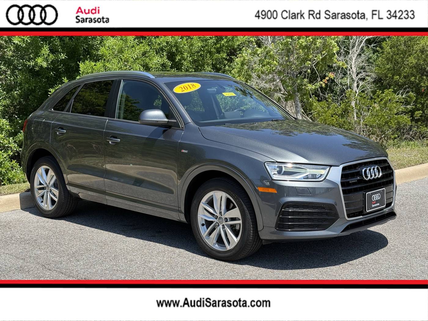 2018 Audi Q3 Premium — SUV — 70,987 mi — Sarasota, FL