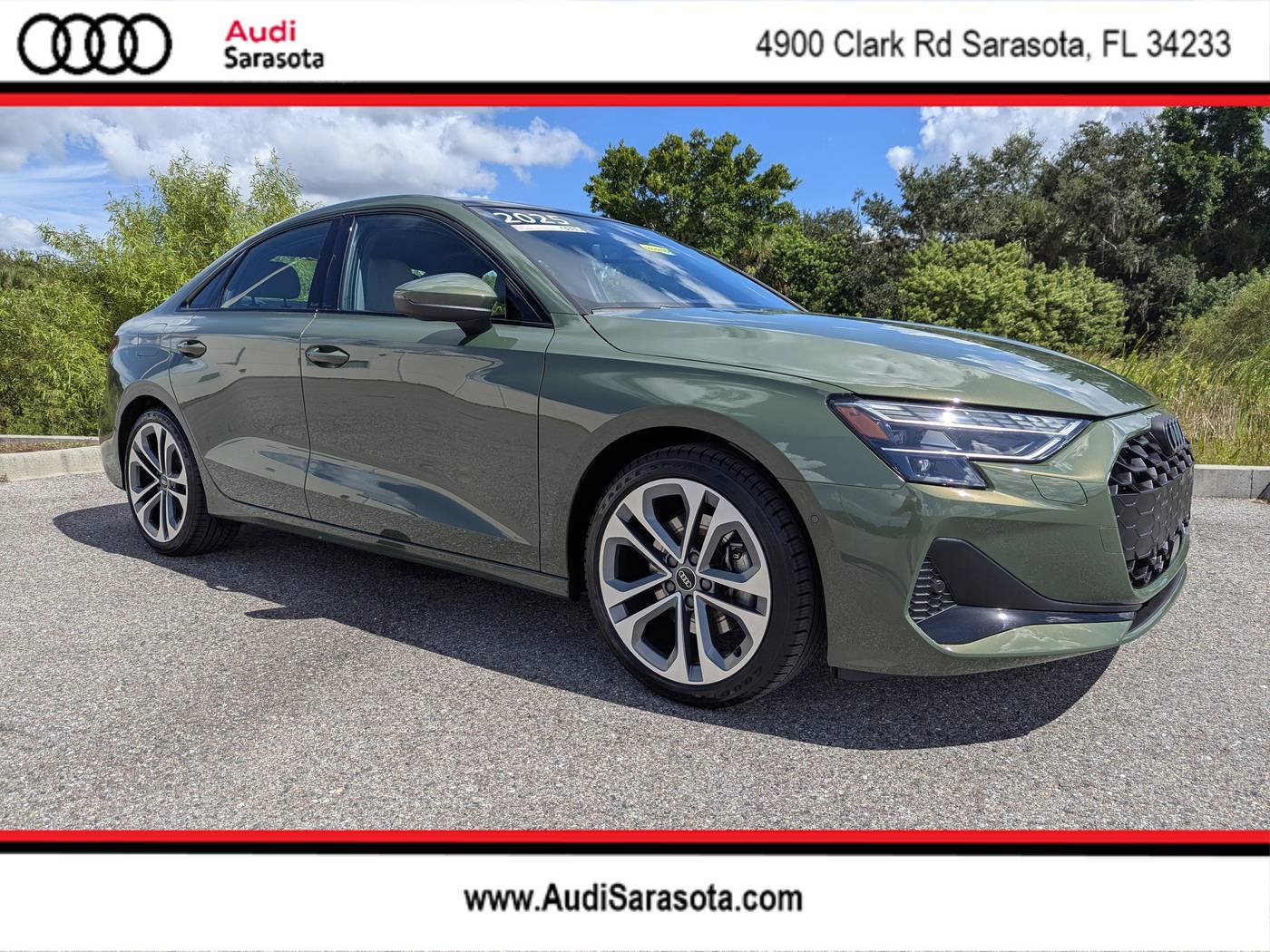 2025 Audi A3 Premium — Sedan — 2,496 mi — Sarasota, FL