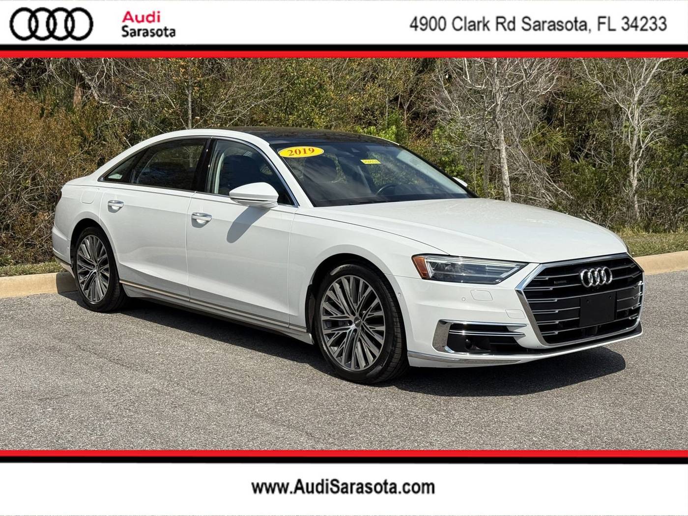 2019 Audi A8 L — Sedan — 37,002 mi — Sarasota, FL