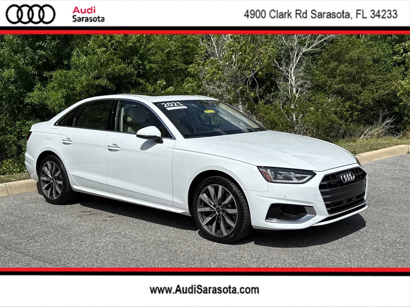 2021 Audi A4 Premium — Sedan — 44,426 mi — Sarasota, FL