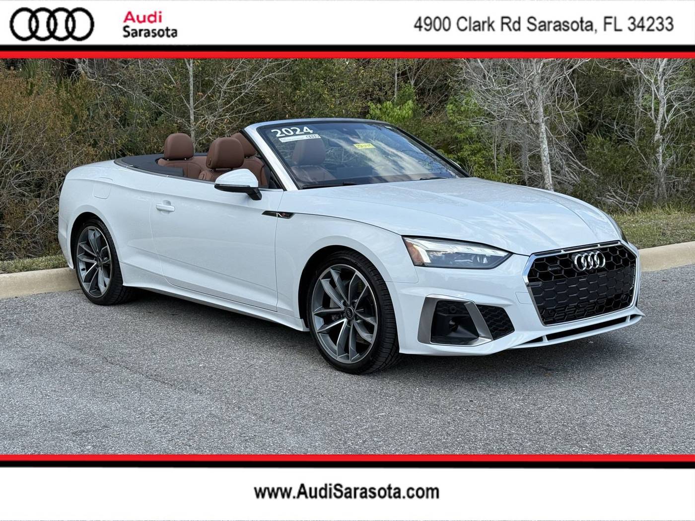 2024 Audi A5 S line Premium Plus — Convertible — 10,383 mi — Sarasota, FL
