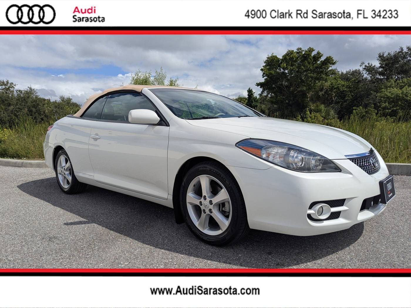 2008 Toyota Camry Solara SE V6 — Convertible — 23,604 mi — Sarasota, FL
