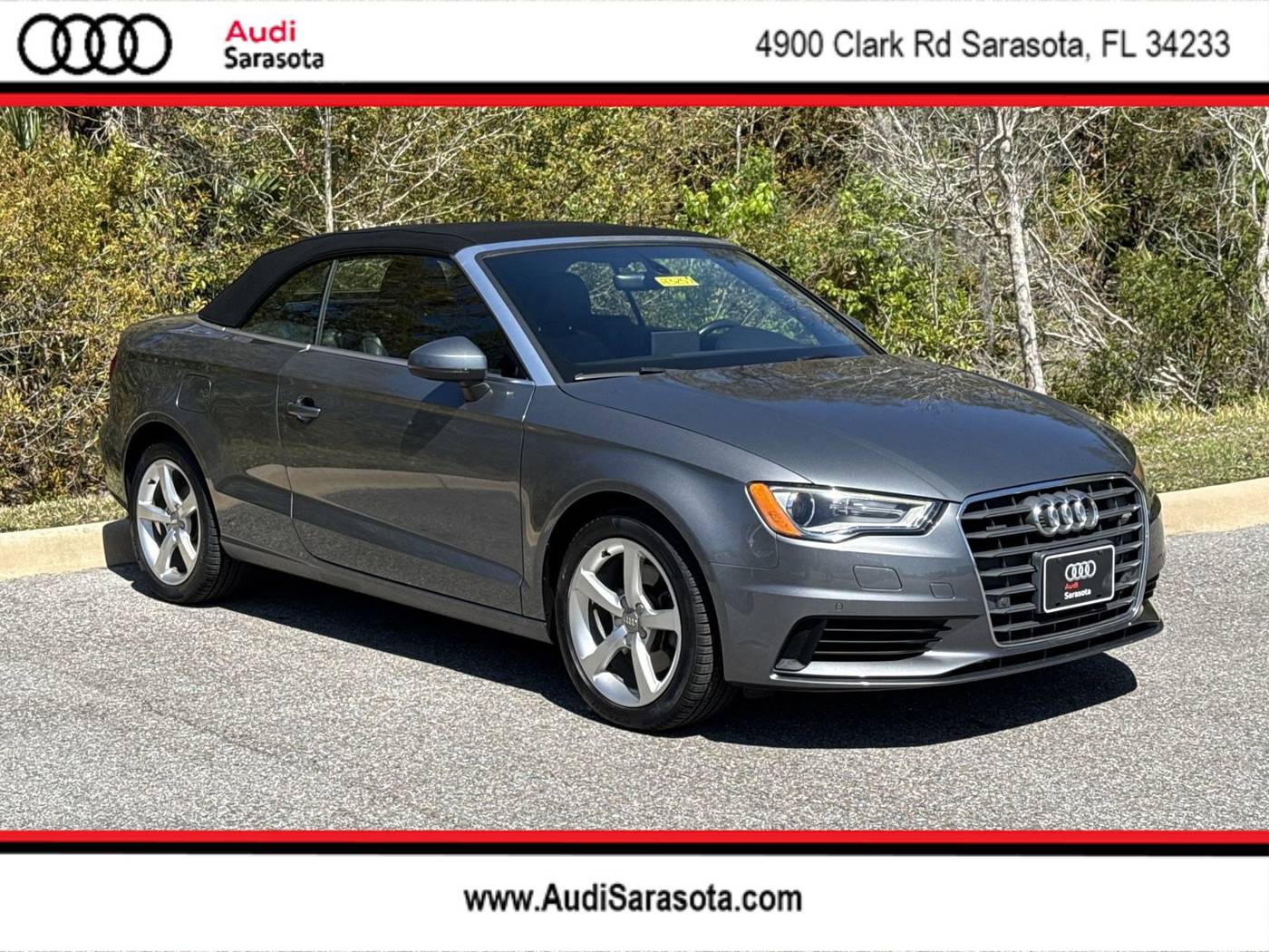 2016 Audi A3 Premium — Convertible — 36,945 mi — Sarasota, FL