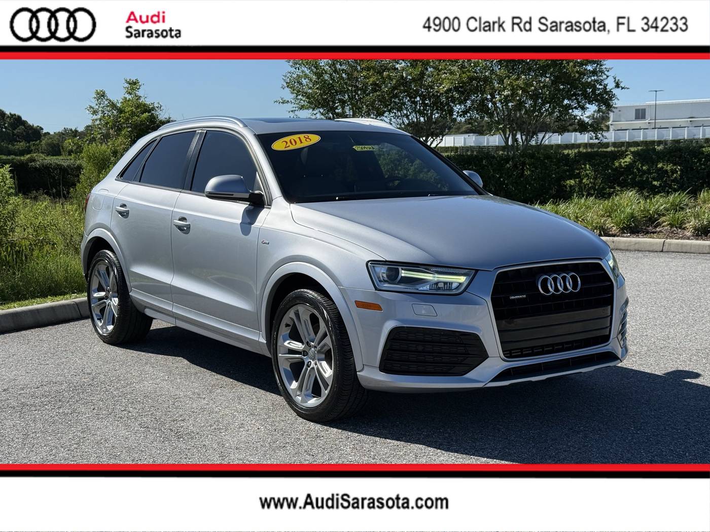 2018 Audi Q3 Premium — SUV — 73,481 mi — Sarasota, FL