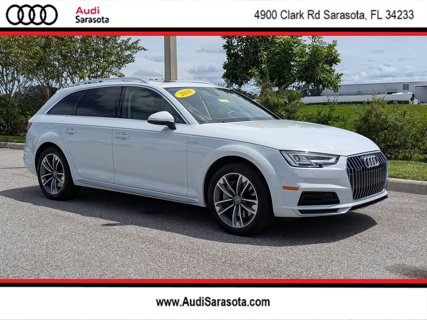 2018 Audi A4 allroad Premium Plus — Wagon — 33,128 mi — Sarasota, FL