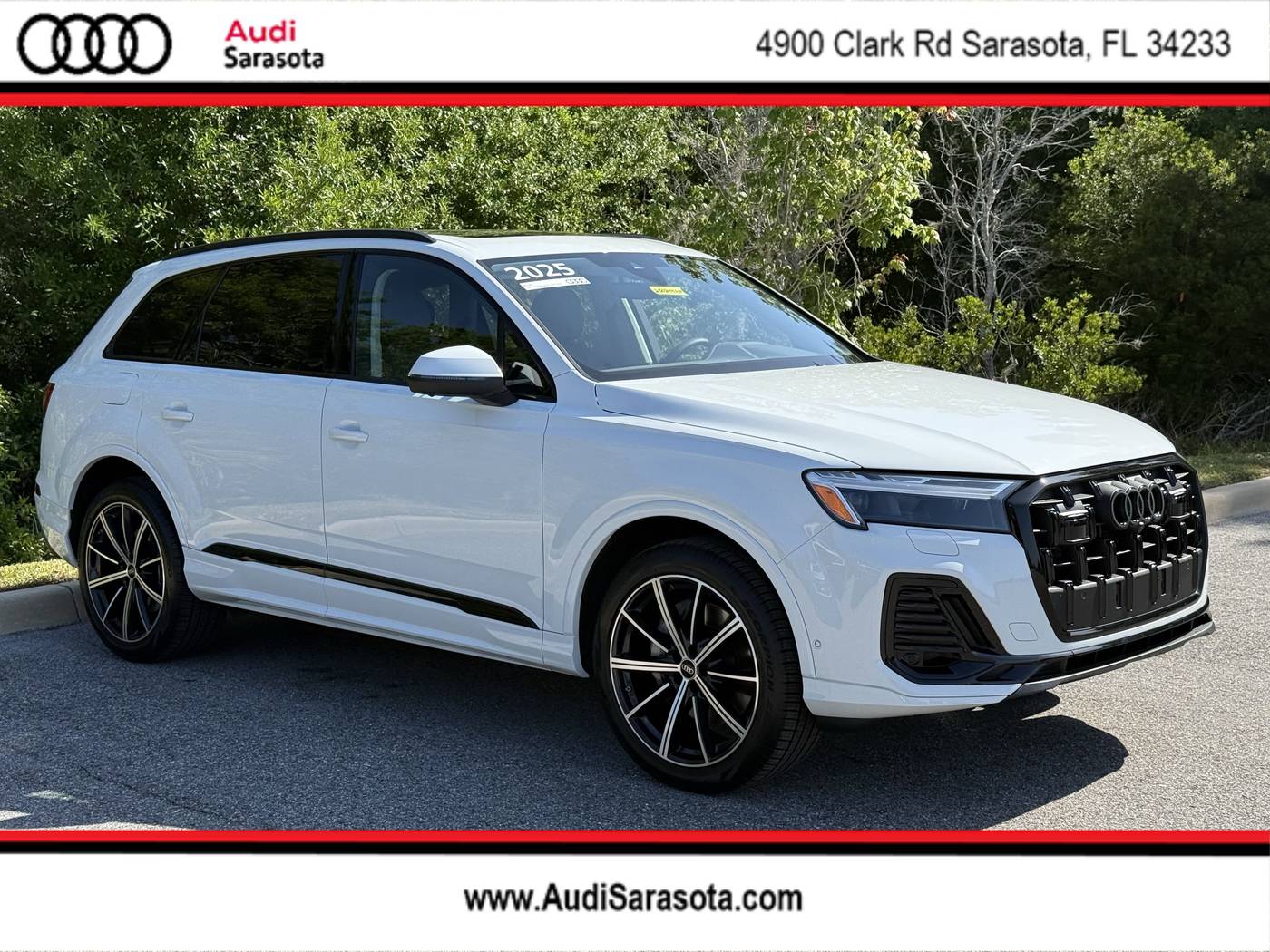 2025 Audi Q7 Premium Plus — SUV — 3,526 mi — Sarasota, FL