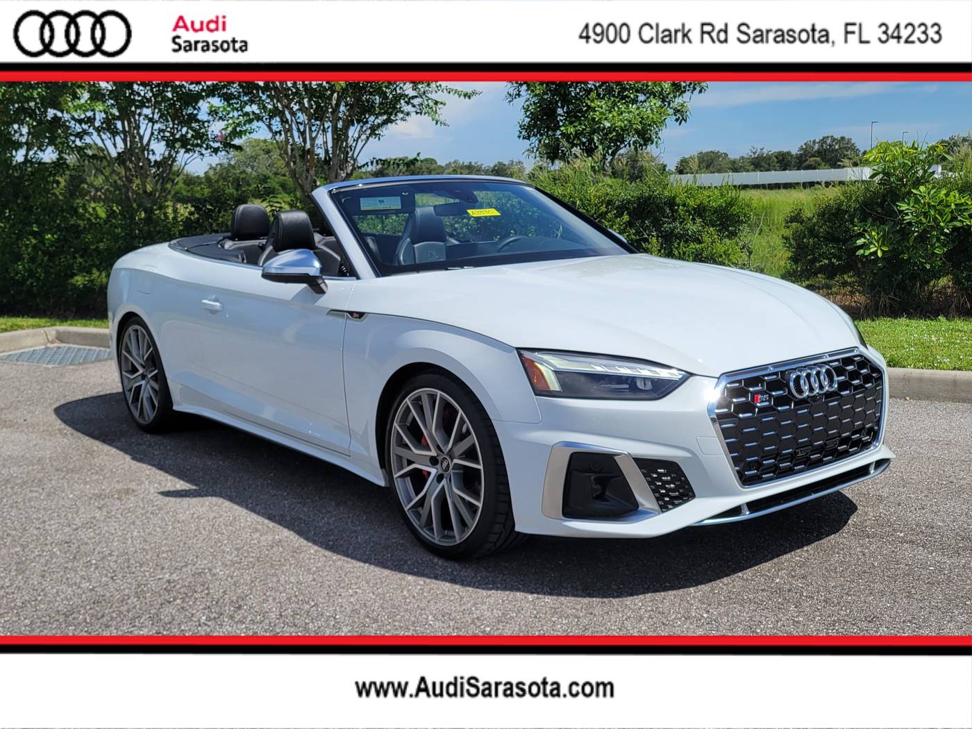 2023 Audi S5 Premium Plus — Convertible — 24,148 mi — Sarasota, FL