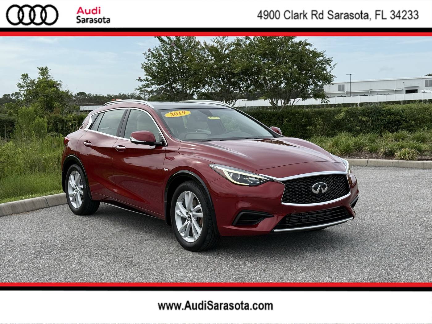 2019 INFINITI QX30 LUXE — SUV — 19,446 mi — Sarasota, FL