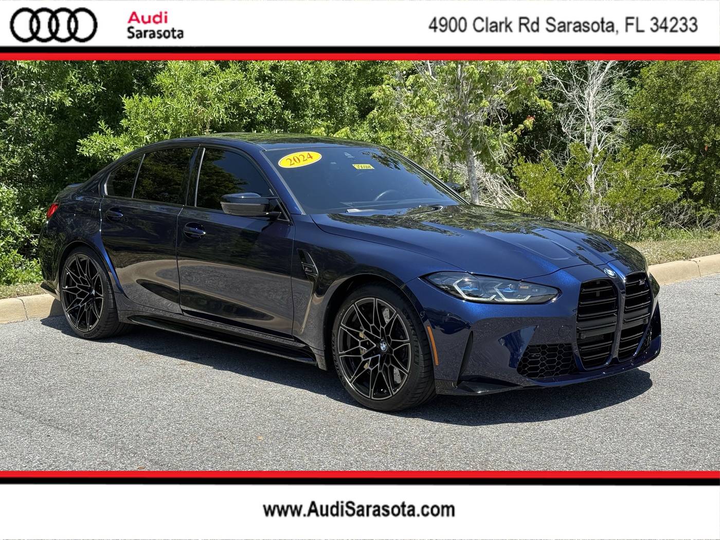 2024 BMW M3 Competition — Sedan — 15,352 mi — Sarasota, FL