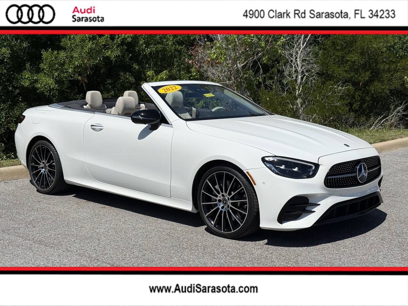 2022 Mercedes-Benz E-Class E 450 — Convertible — 17,874 mi — Sarasota, FL