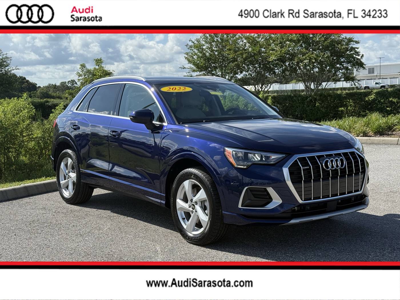 2022 Audi Q3 Premium — SUV — 22,225 mi — Sarasota, FL