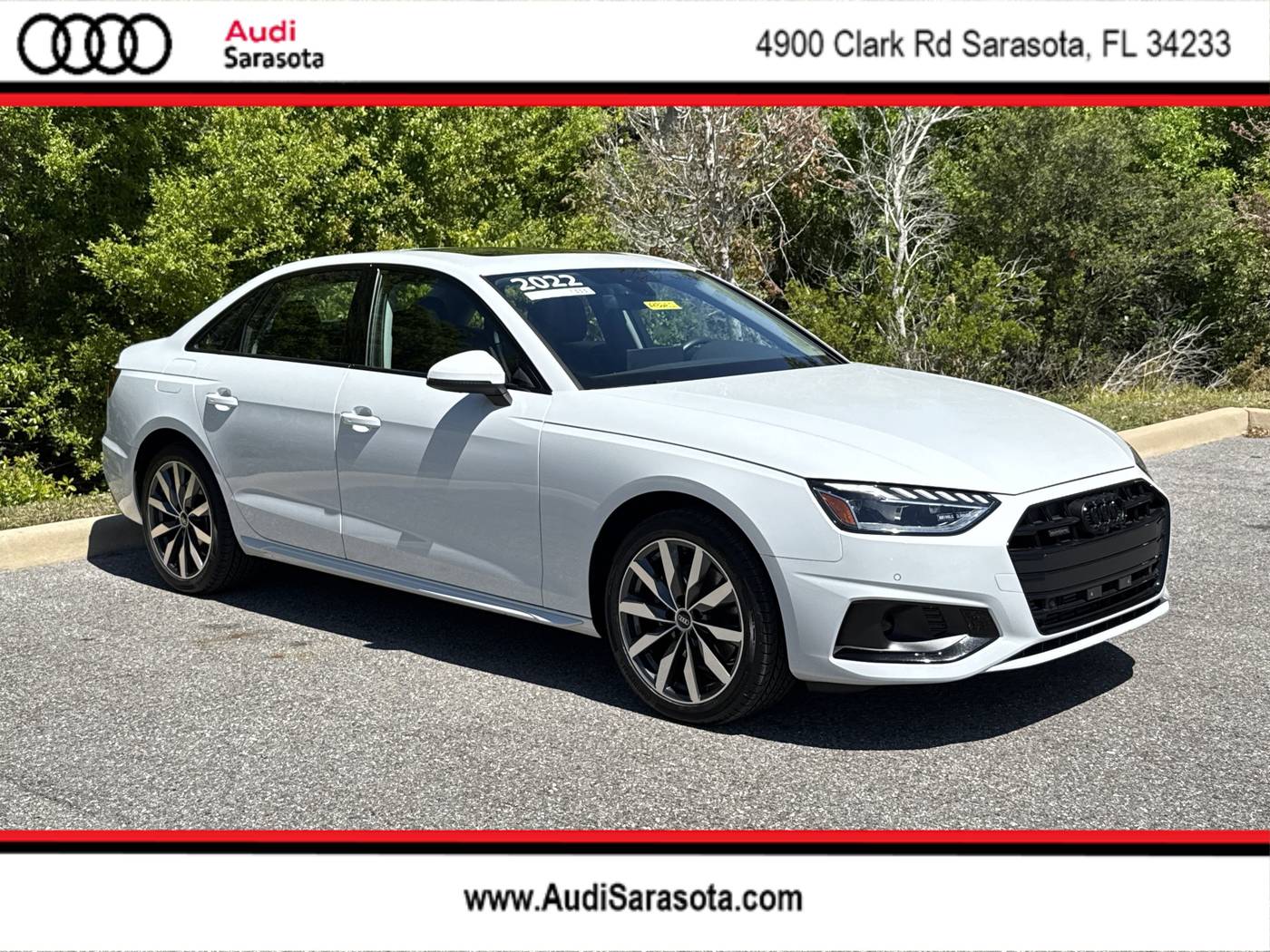 2022 Audi A4 Premium Plus — Sedan — 7,467 mi — Sarasota, FL