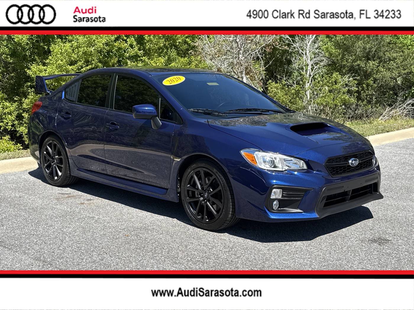2020 Subaru WRX Premium — Sedan — 35,164 mi — Sarasota, FL