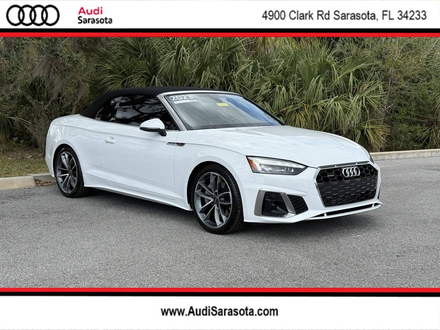 2023 Audi A5 Premium Plus — Convertible — 11,035 mi — Sarasota, FL