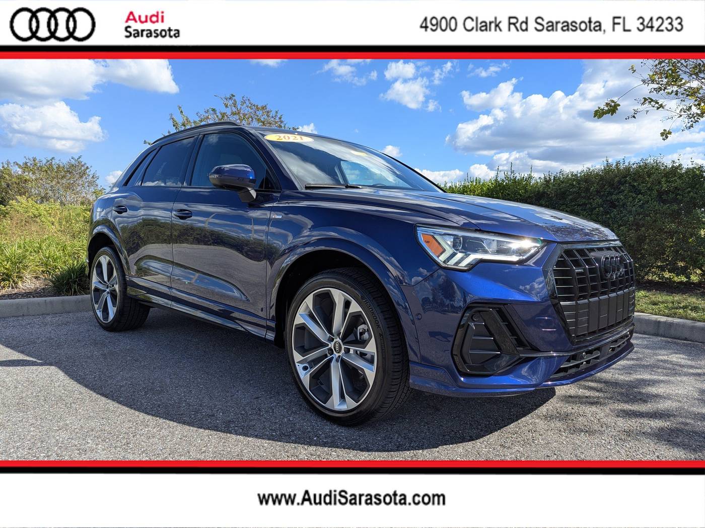 2021 Audi Q3 S line Premium Plus — SUV — 26,827 mi — Sarasota, FL