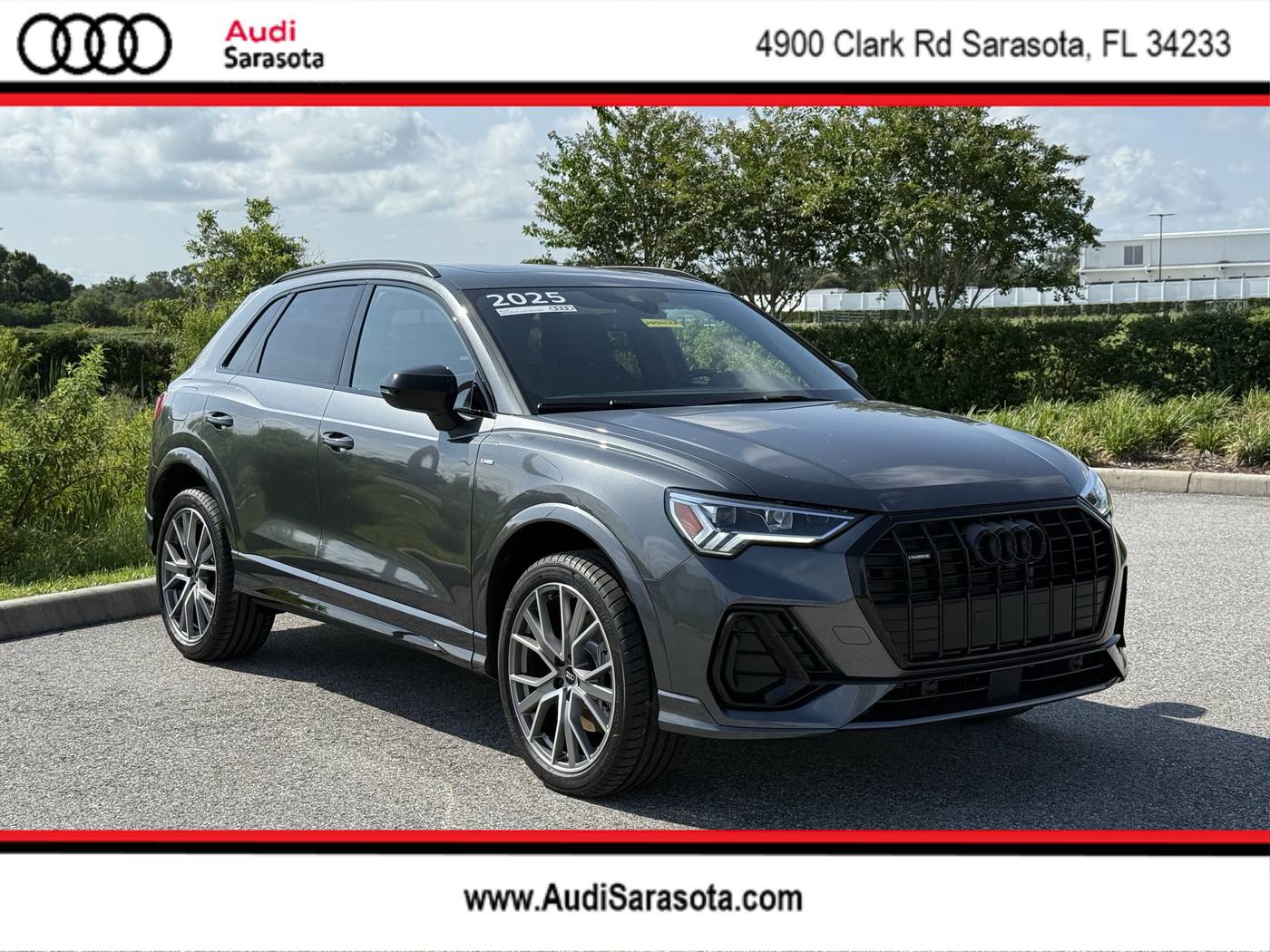 2025 Audi Q3 S line Premium Plus — SUV — 4,179 mi — Sarasota, FL