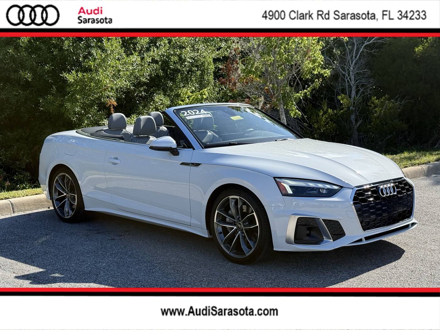 2024 Audi A5 S line Premium — Convertible — 815 mi — Sarasota, FL