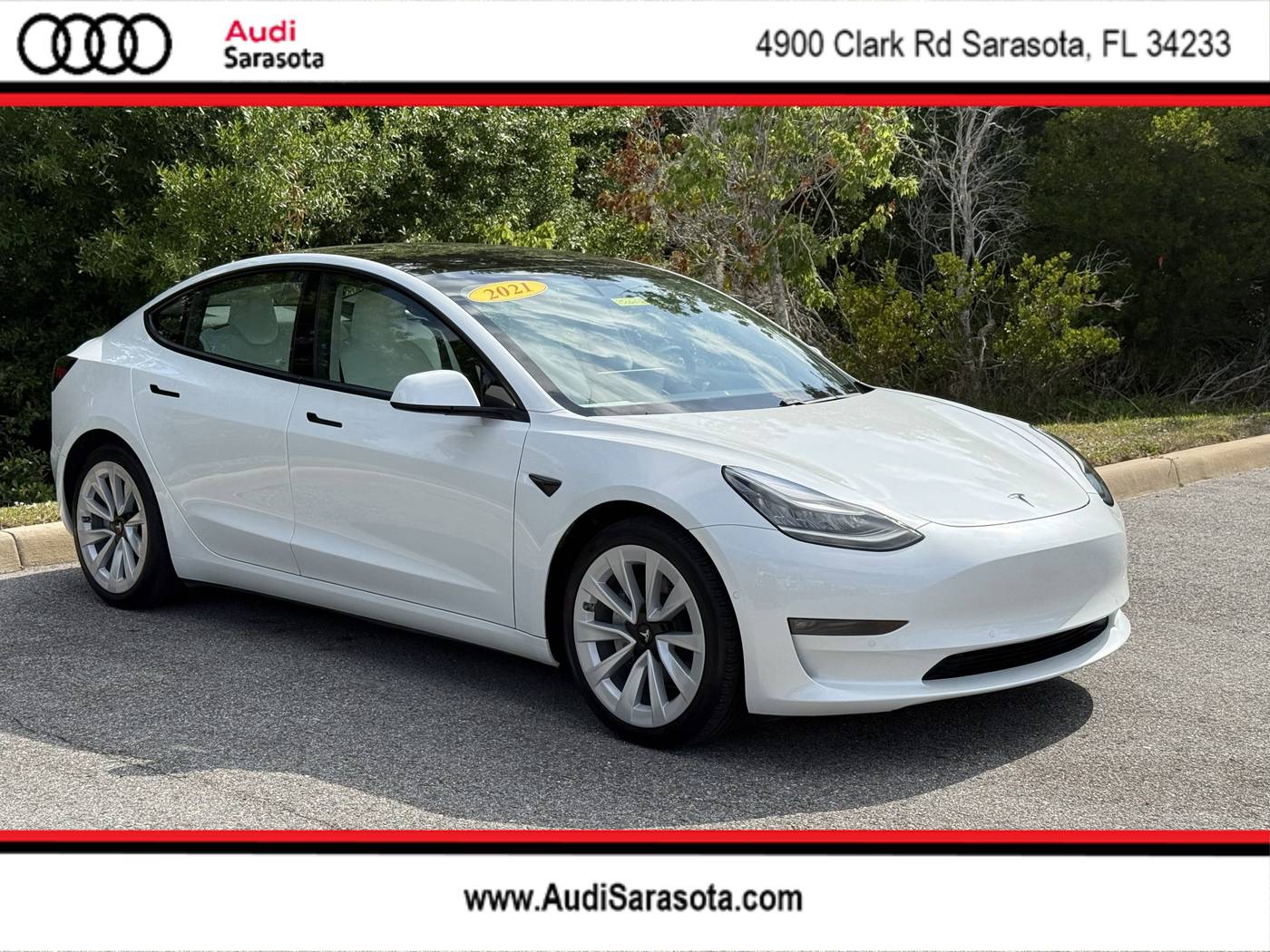 2021 Tesla Model 3 Long Range — Sedan — 13,486 mi — Sarasota, FL