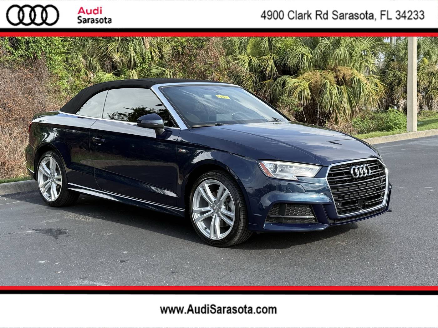 2018 Audi A3 Premium Plus — Convertible — 32,752 mi — Sarasota, FL