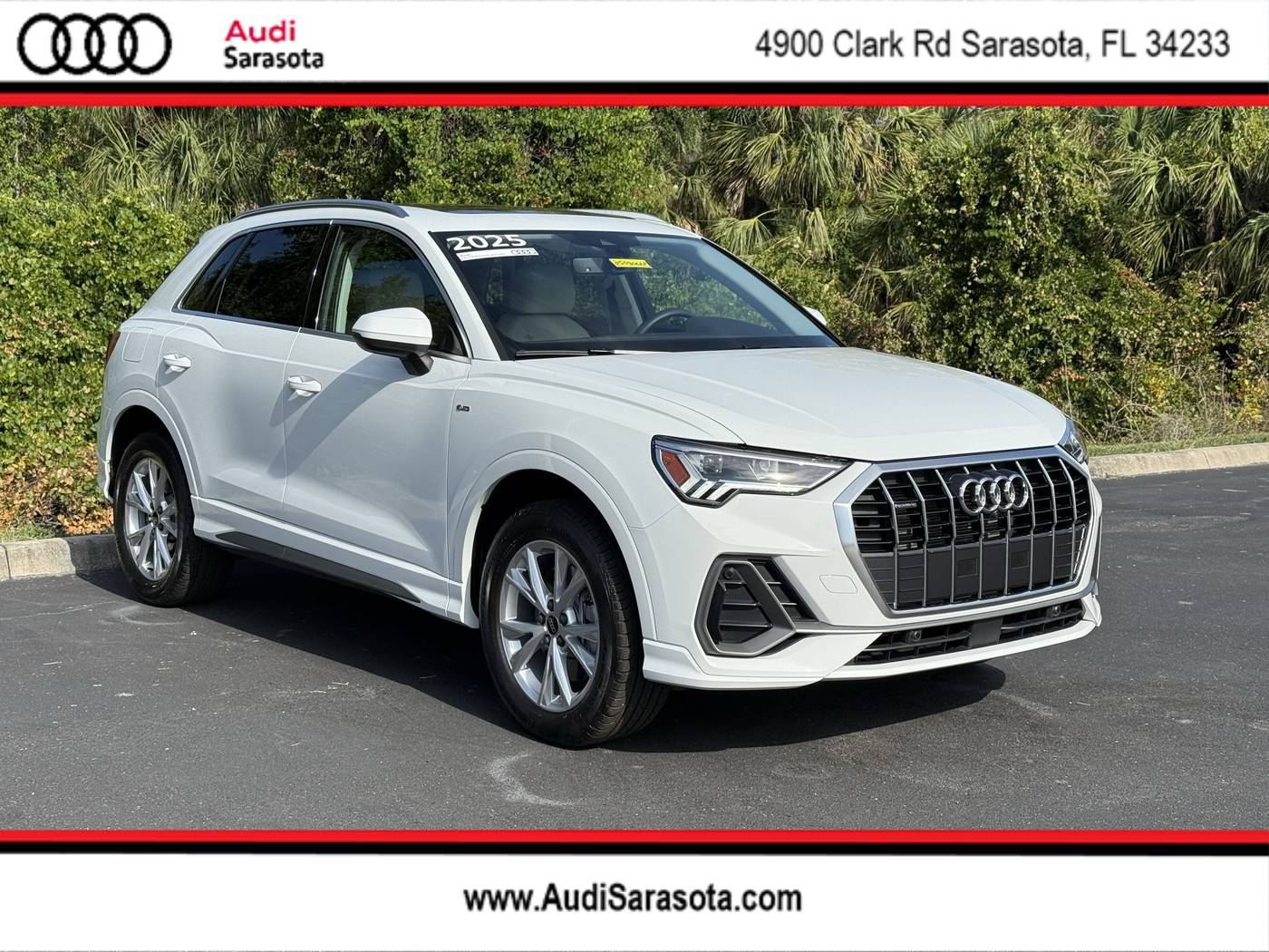 2025 Audi Q3 S line Premium Plus — SUV — 3,857 mi — Sarasota, FL