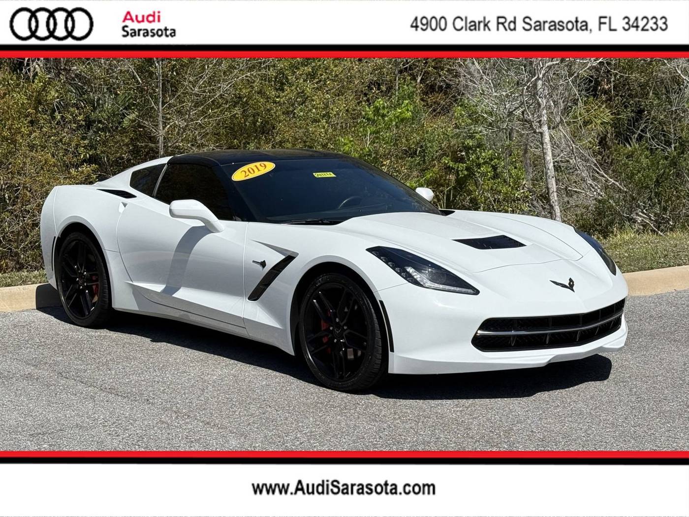 2019 Chevrolet Corvette 1LT — Coupe — 18,487 mi — Sarasota, FL