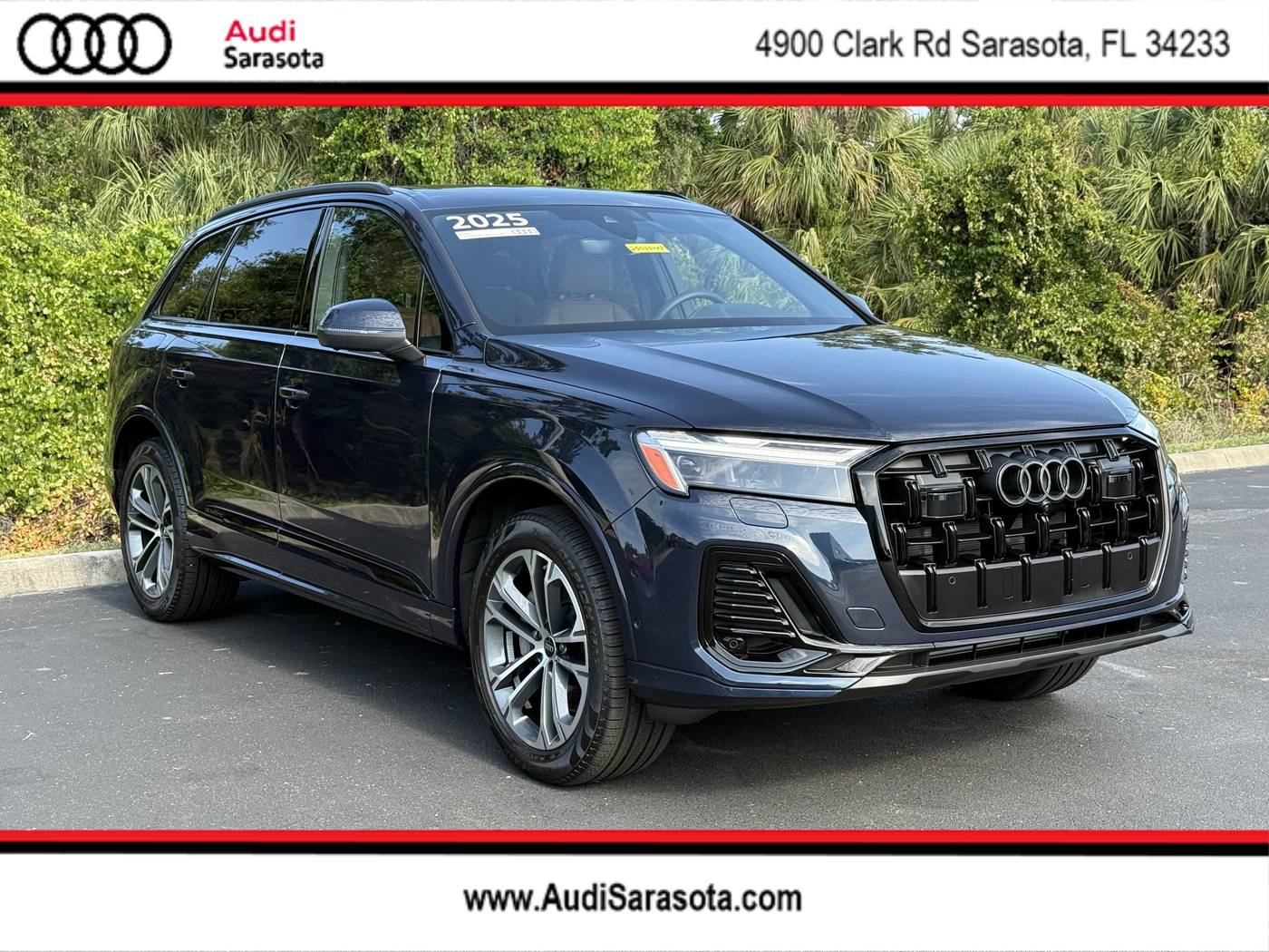 2025 Audi Q7 Premium Plus — SUV — 4,556 mi — Sarasota, FL