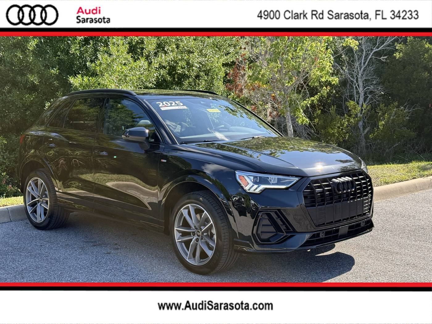 2025 Audi Q3 S line Premium — SUV — 4,870 mi — Sarasota, FL