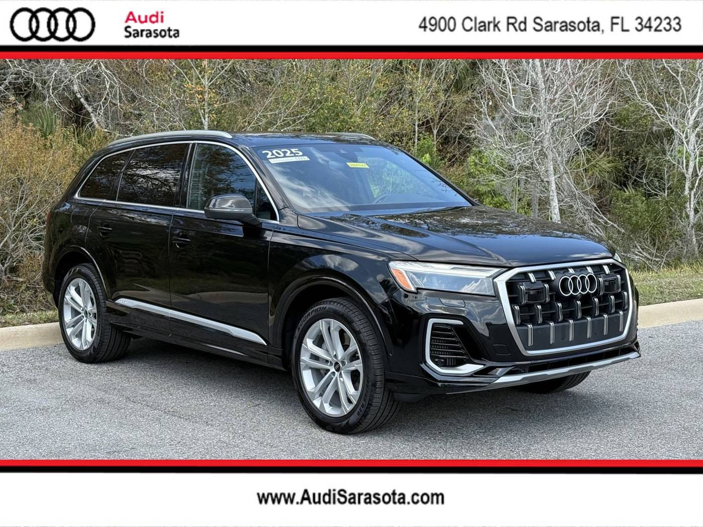 2025 Audi Q7 Premium — SUV — 3,340 mi — Sarasota, FL
