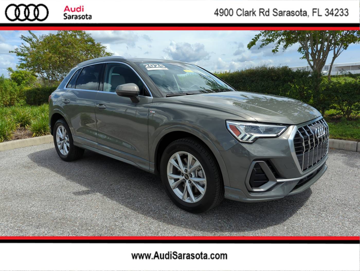 2025 Audi Q3 S line Premium — SUV — 5,231 mi — Sarasota, FL