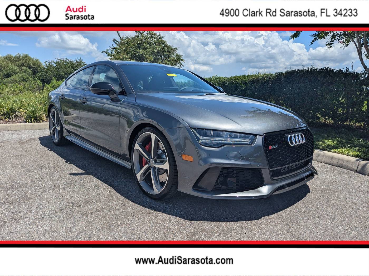 2017 Audi RS 7 Prestige — Hatchback — 2,943 mi — Sarasota, FL