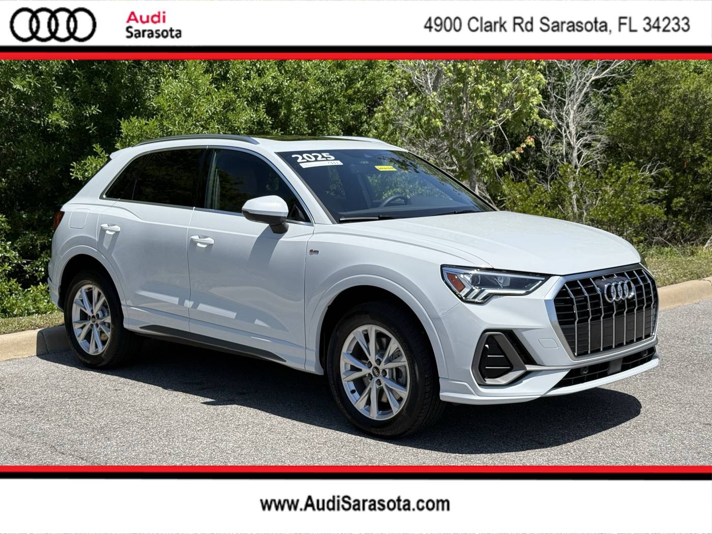 2025 Audi Q3 S line Premium Plus — SUV — 2,508 mi — Sarasota, FL
