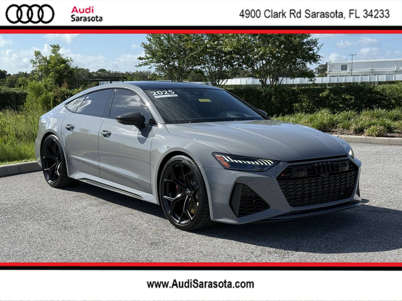 2025 Audi RS 7 performance — Hatchback — 939 mi — Sarasota, FL