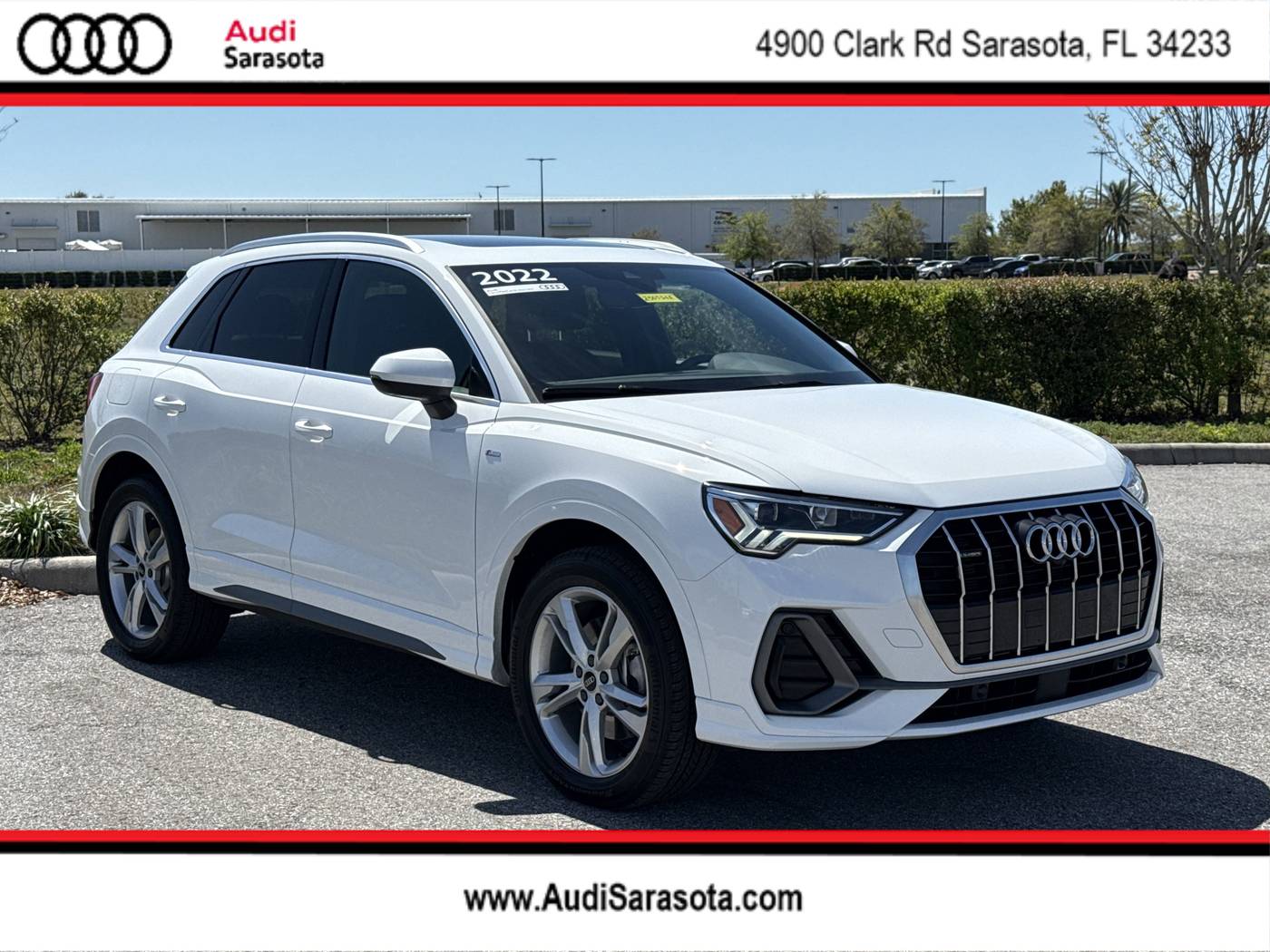 2022 Audi Q3 S line Premium Plus — SUV — 17,609 mi — Sarasota, FL