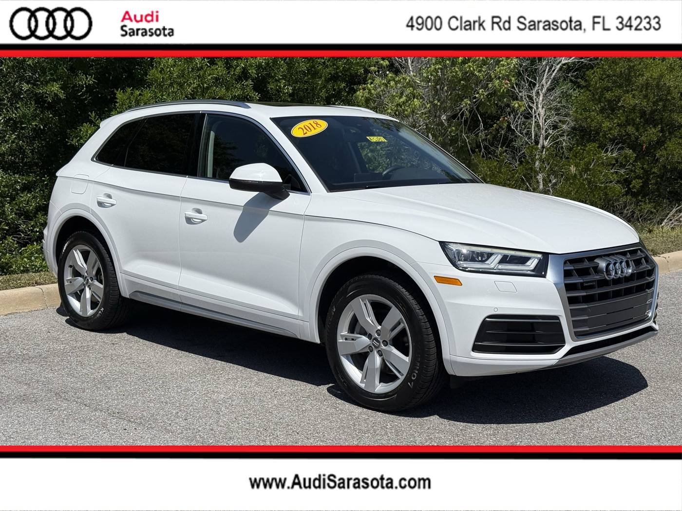 2018 Audi Q5 Premium Plus — SUV — 28,859 mi — Sarasota, FL