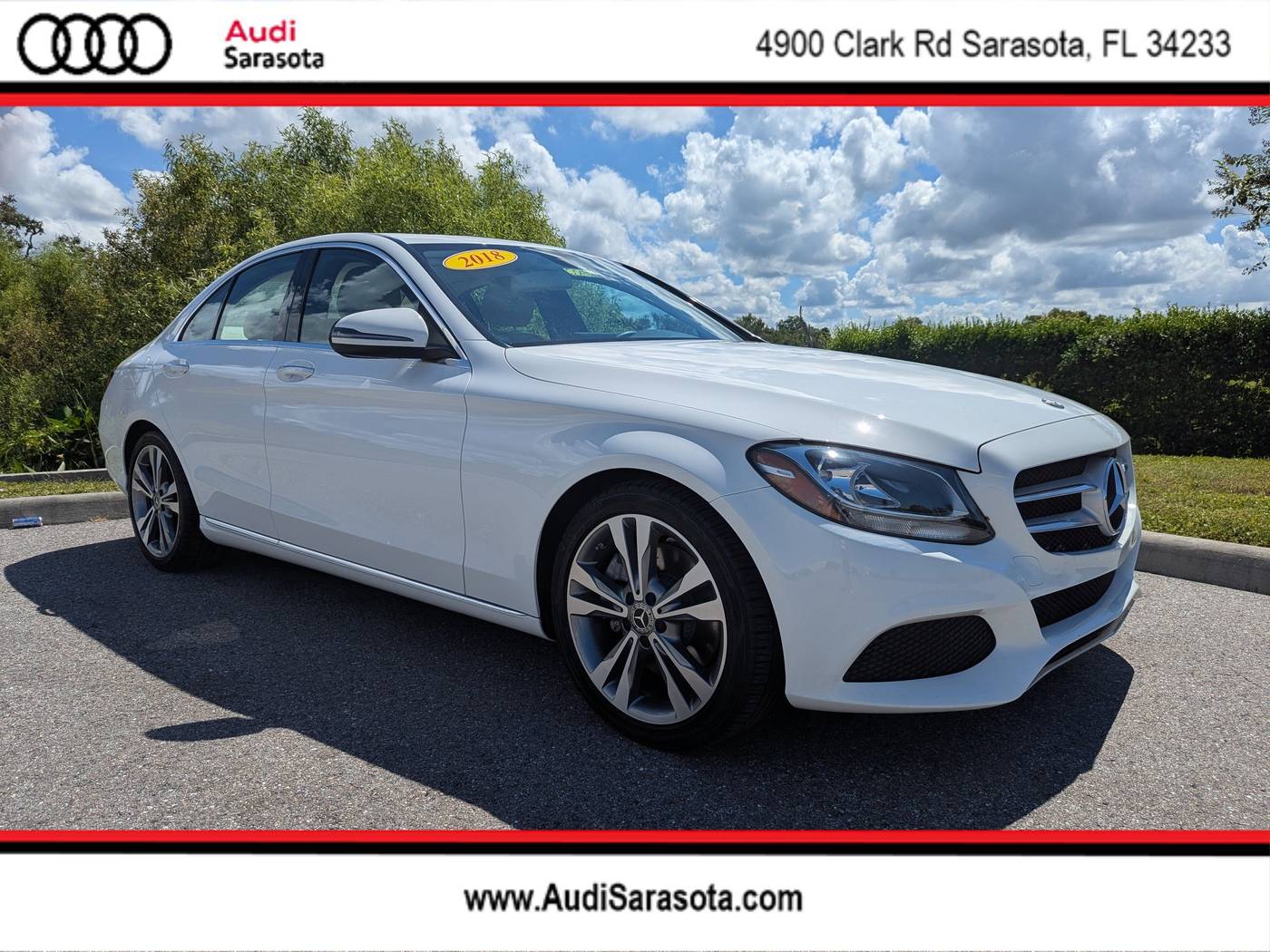 2018 Mercedes-Benz C-Class C 300 — Sedan — 27,776 mi — Sarasota, FL